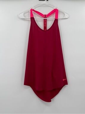 Nike pink tank top medium